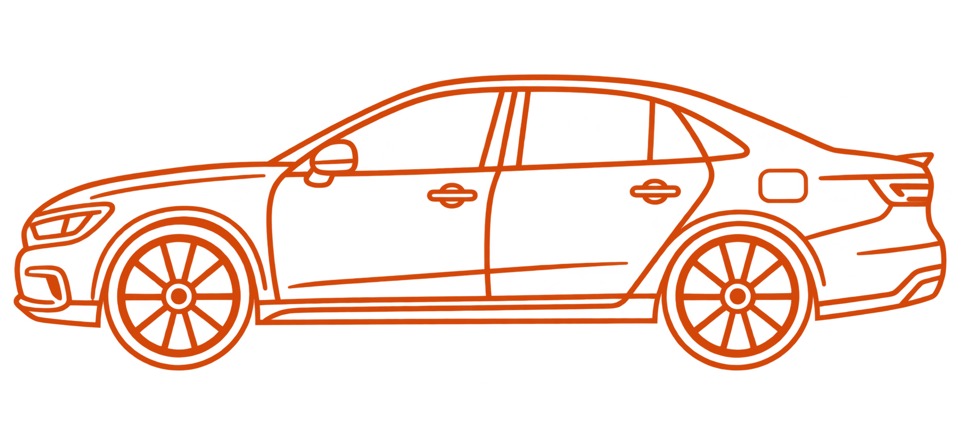 Car and sedan vehicle group