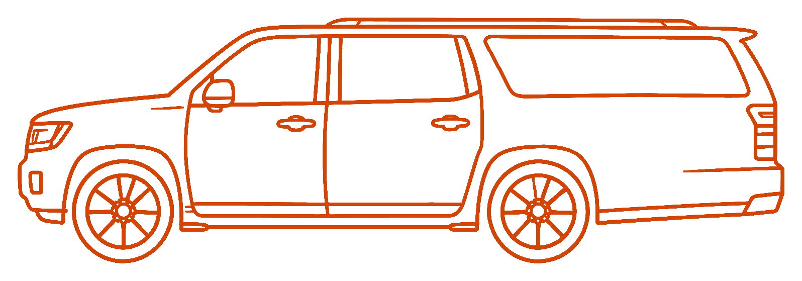 Extended and third row vehicle group